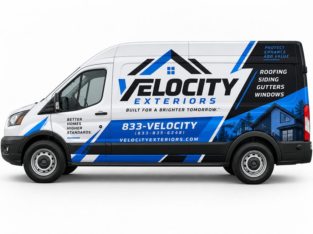 Full Color vehicle graphics example for Velocity Exteriors